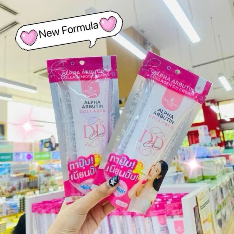 Kem Body Alpha Arbutin DD Cream 130ml Hàng Thái - Ảnh 4