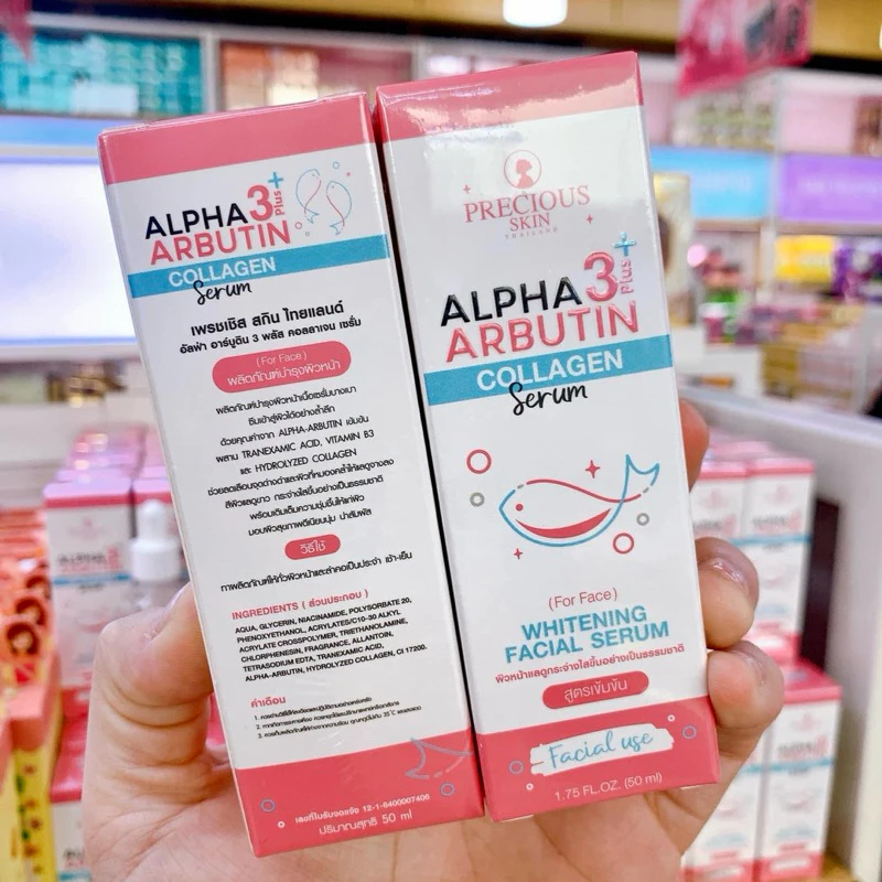 Serum Trắng Da Mờ Nám Alpha Arbutin 3 Plus+ 50ml Hàng Thái - Ảnh 4