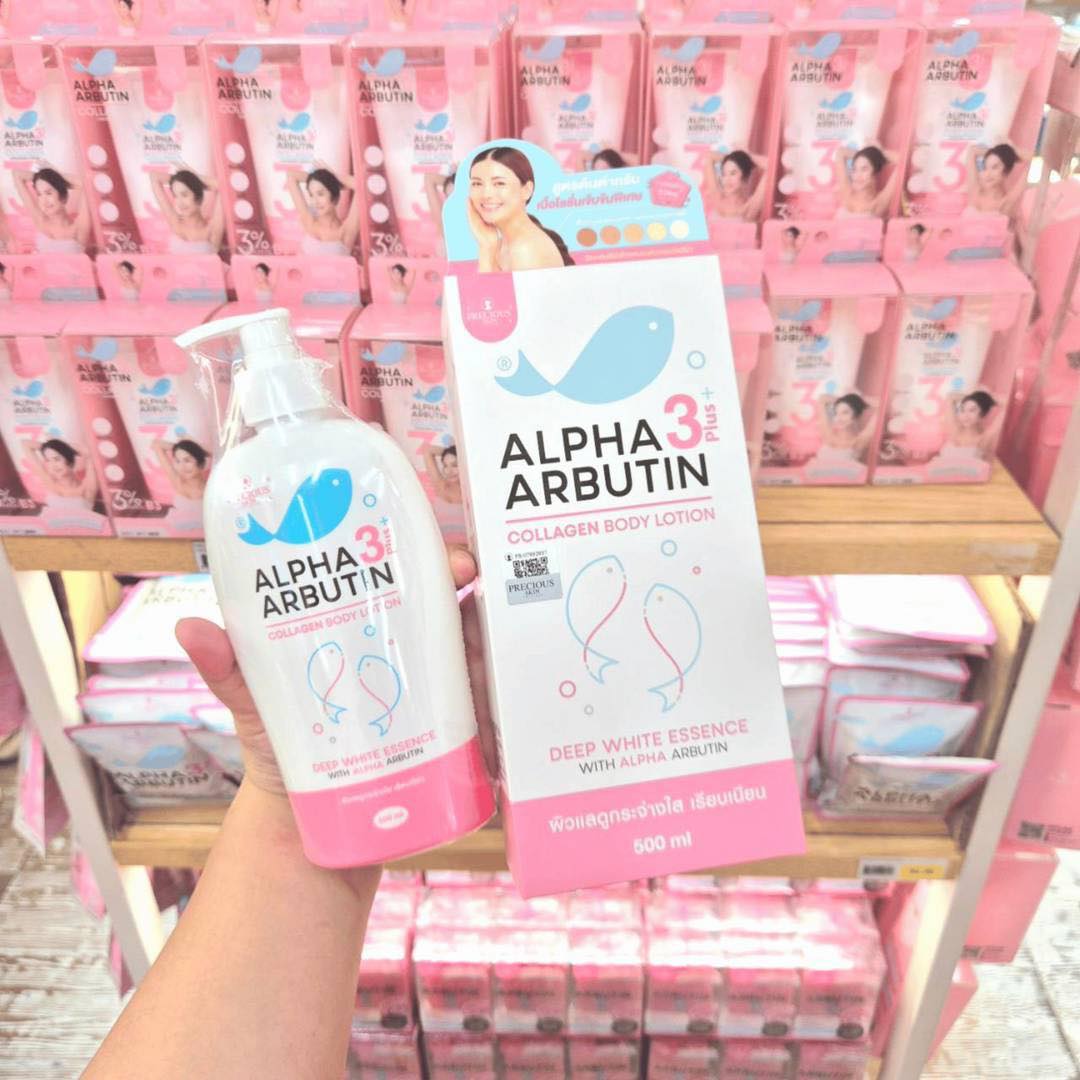 Sữa Dưỡng Thể Alpha Arbutin 3 Plus+ Collagen 500ml Hàng Thái - Ảnh 2