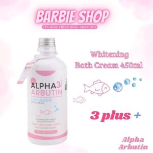 Sữa Tắm Trắng Da Alpha Arbutin 3 Plus+ 350ml Hàng Thái
